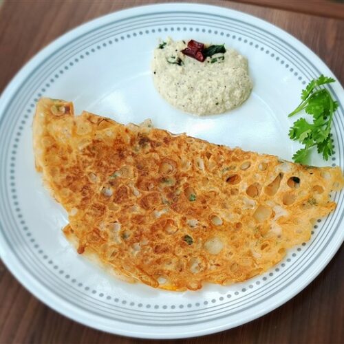 Onion Rava Dosa